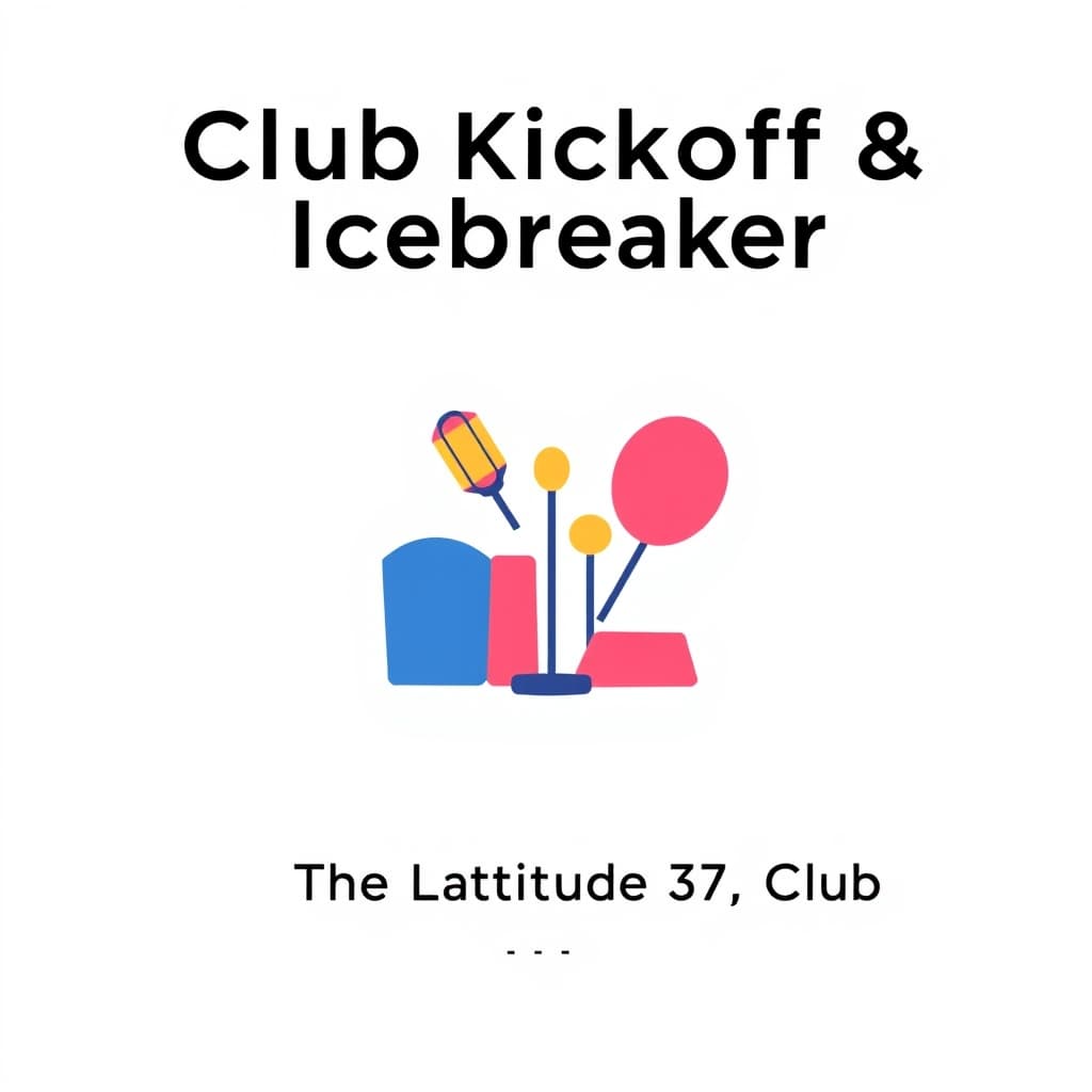 Club Kickoff & Icebreaker