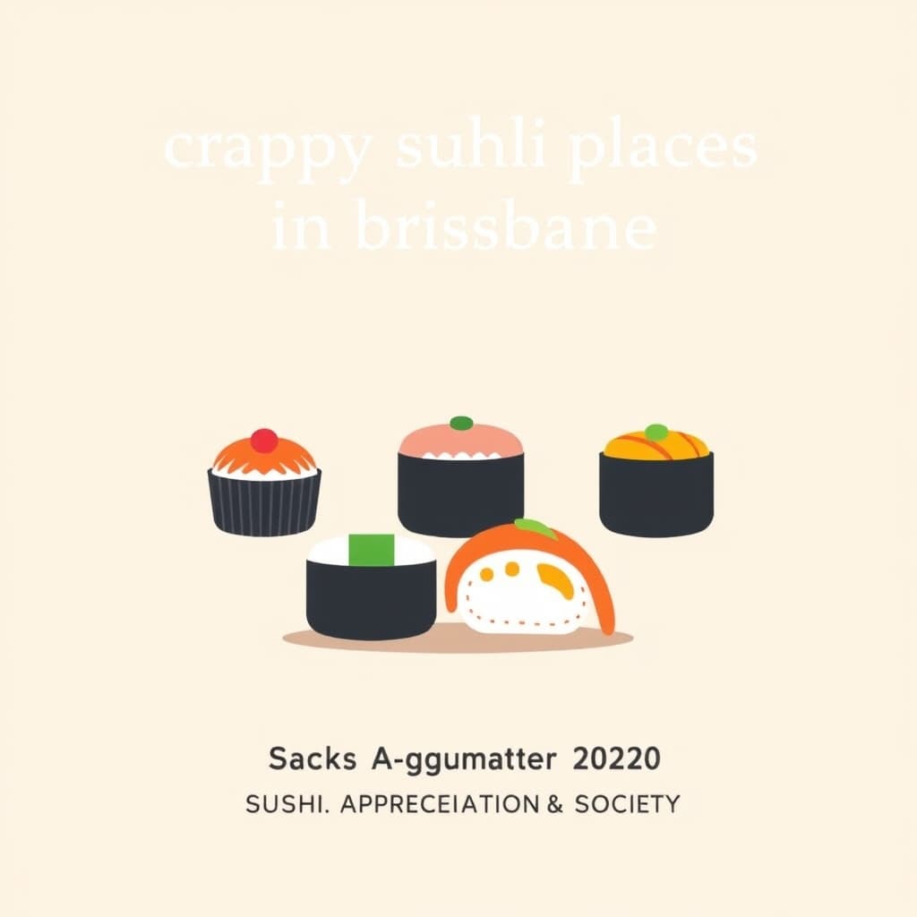 crappy sushi places in brisbane